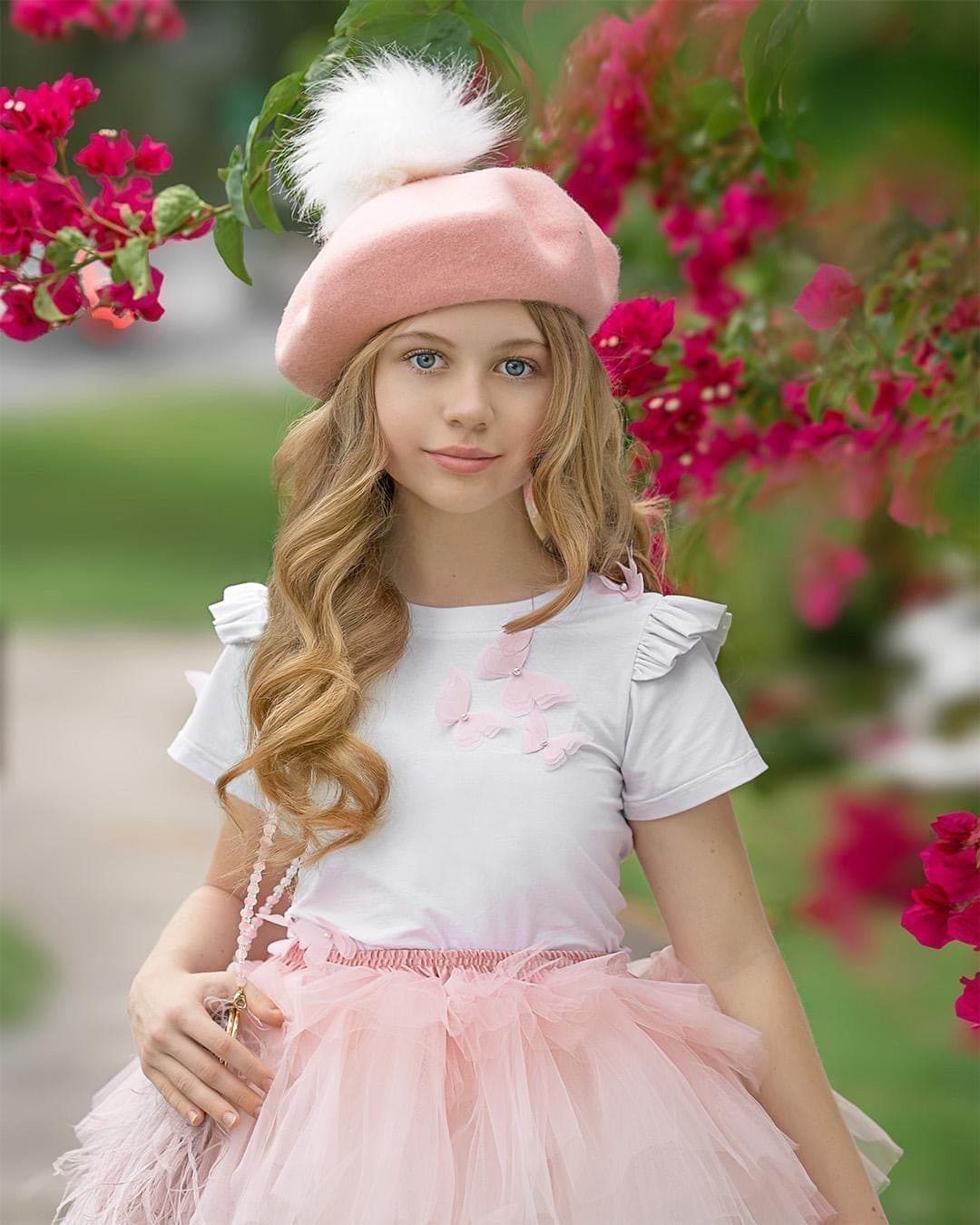 Wool Beret with Pom Pom - Image 31