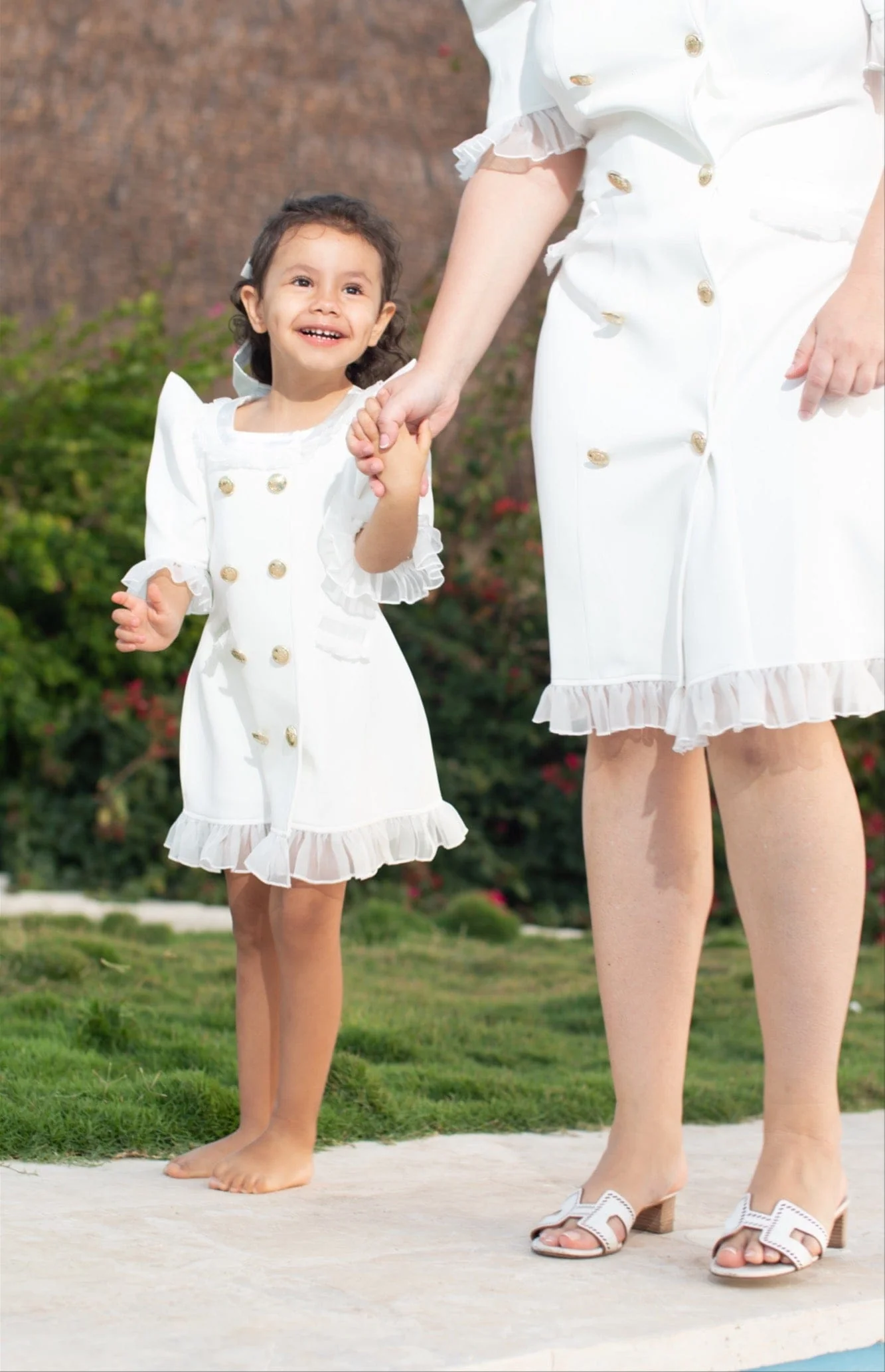 White Tuxedo Dress - Image 5
