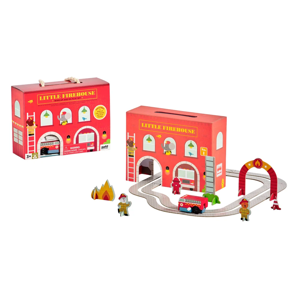 Wind Up & Go Fire Station Play Set - Image 3